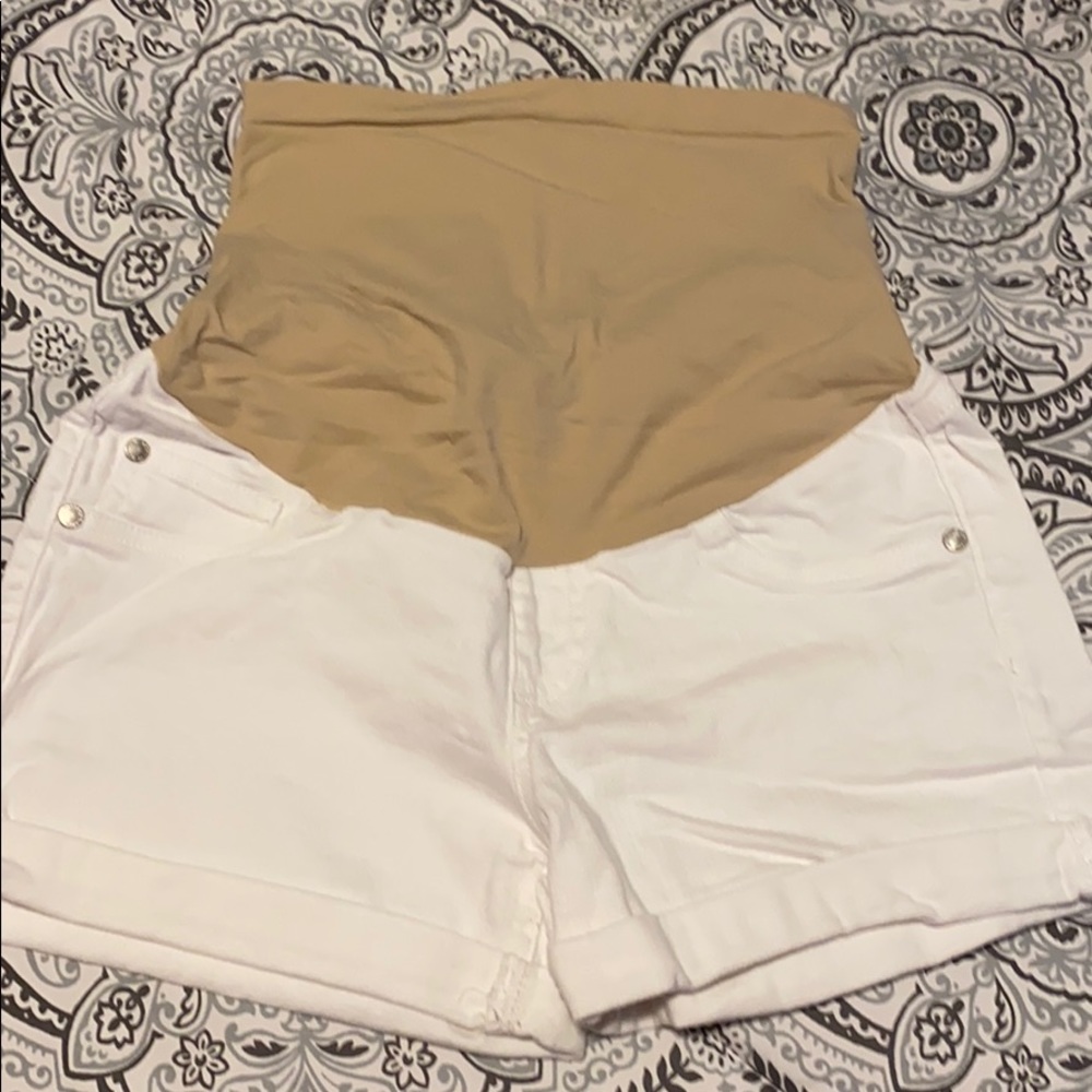 Maternity Jean Shorts